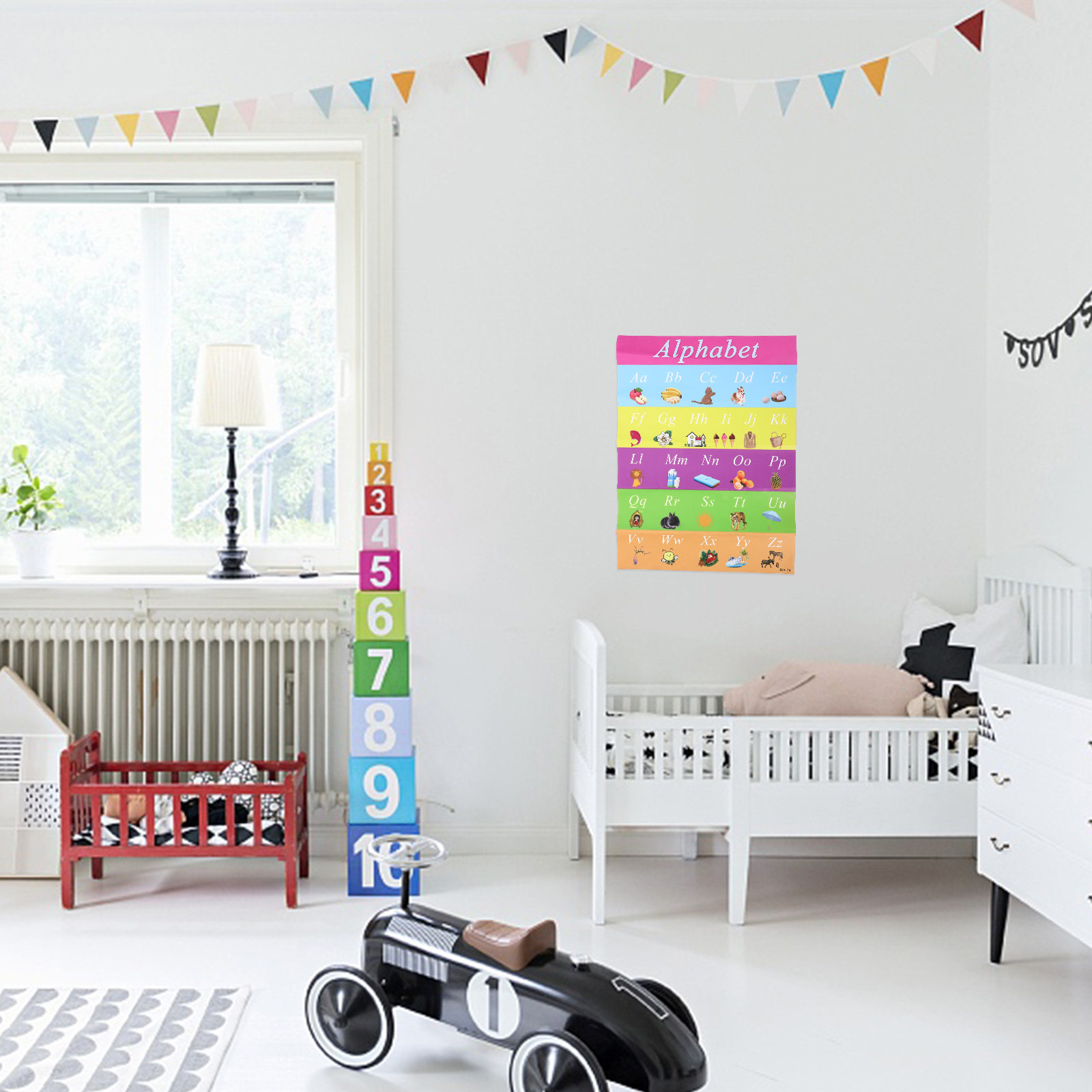 Kids Educational Poster - Плакат для раннего обучения 30x40 см,