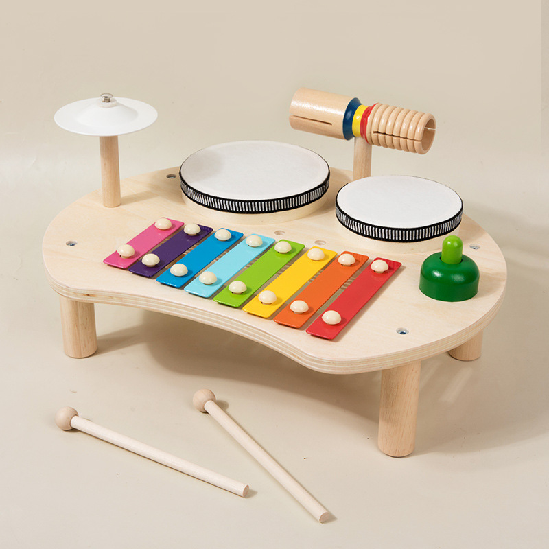 Kids Education Table - Многофункциональные детские музыкальные настольные игрушки, деревянные