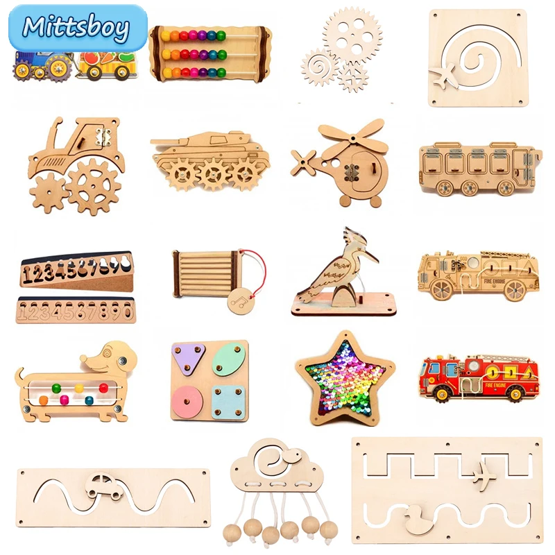 Kids Education Usa - DIY занятая доска Монтессори горячий воздушный