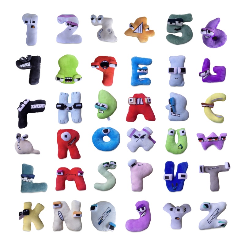 Набор из 26 плюшевых игрушек:  – обзор и цена Kids Education Movies