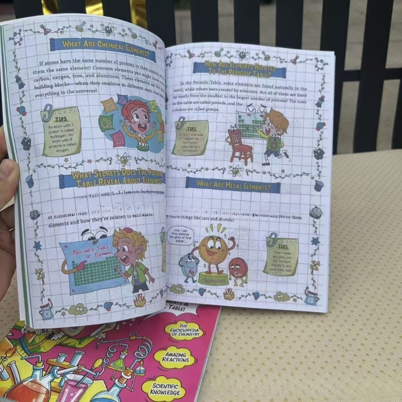 Детский комикс «Чудесная химич – обзор и цена Kids Education Table