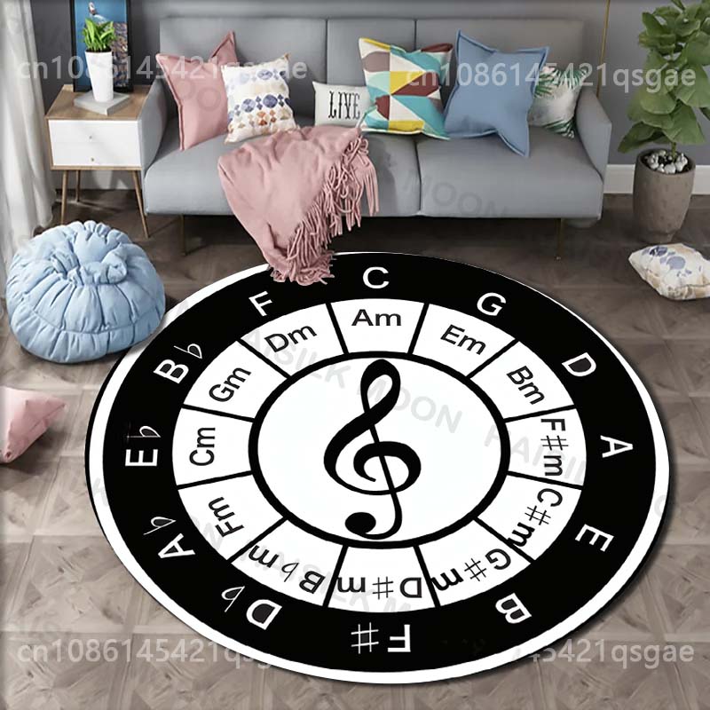 Круглый ковер с принтом диагра – обзор и цена Multiplication Table Mat