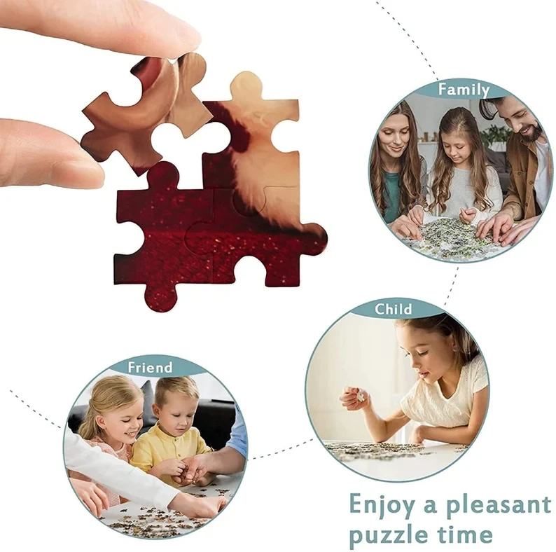 Пазл из 500/1000 деталей с изо – обзор и цена Kids Education Images