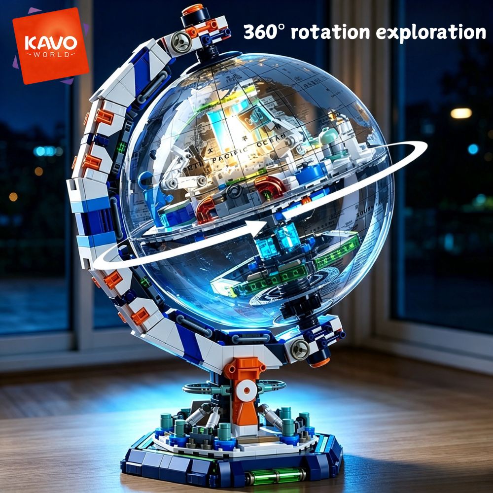 Конструктор KAVOWORLD 1793 дет – обзор и цена Puzzle Map World