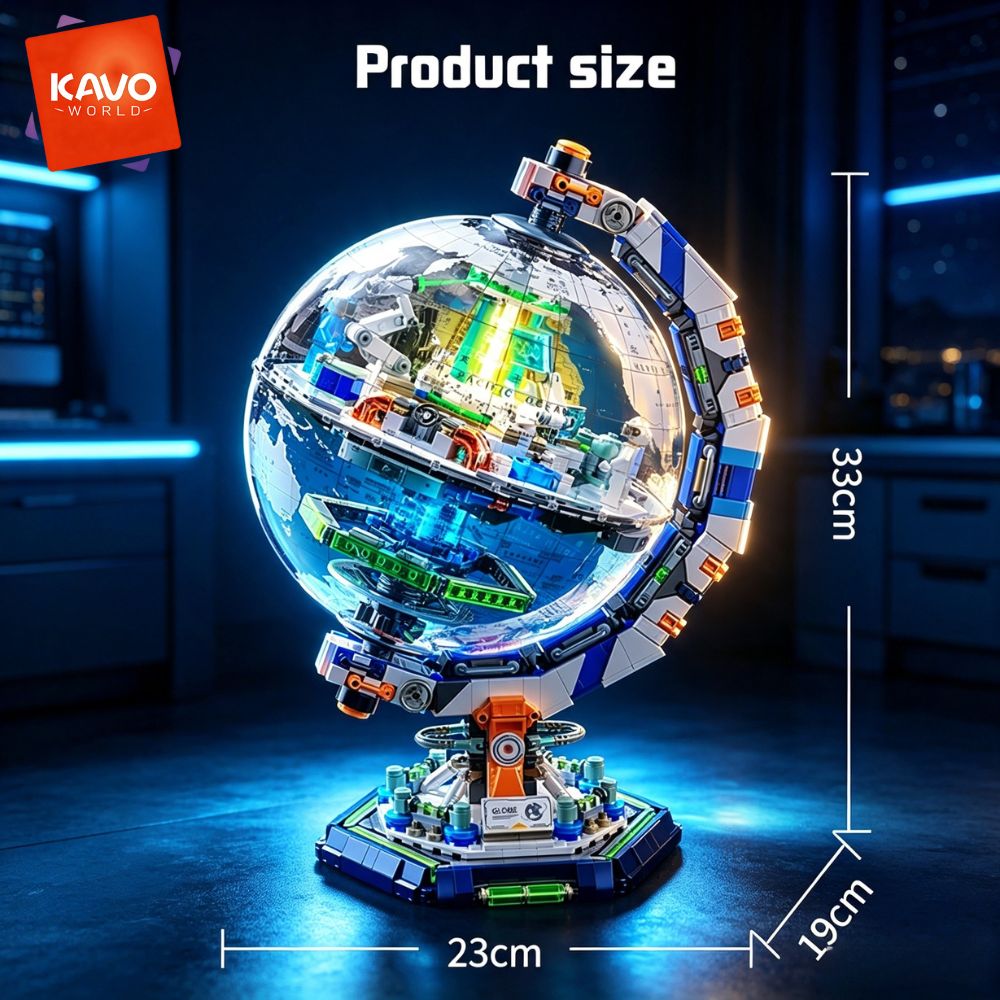 Конструктор KAVOWORLD 1793 дет – обзор и цена Puzzle Map World